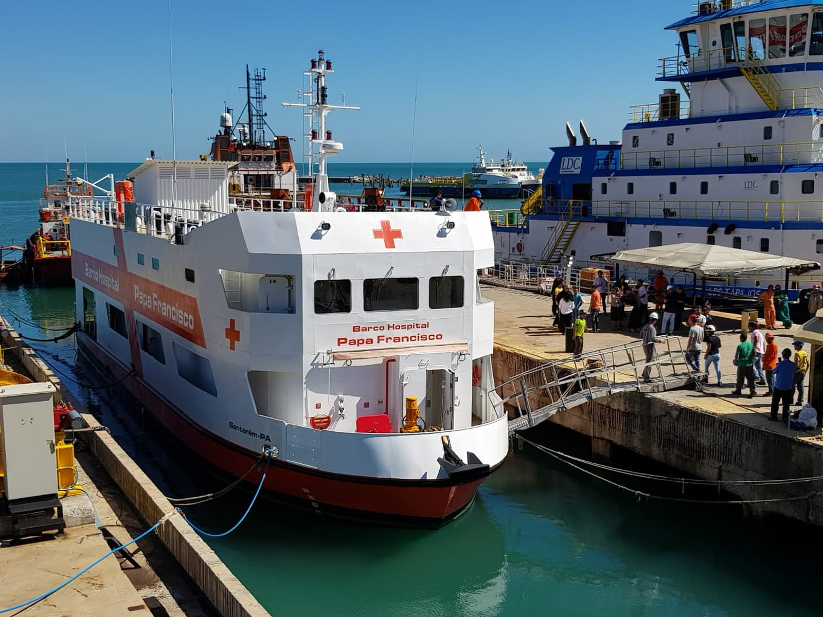 Emgepron gerencia construção de barco hospital